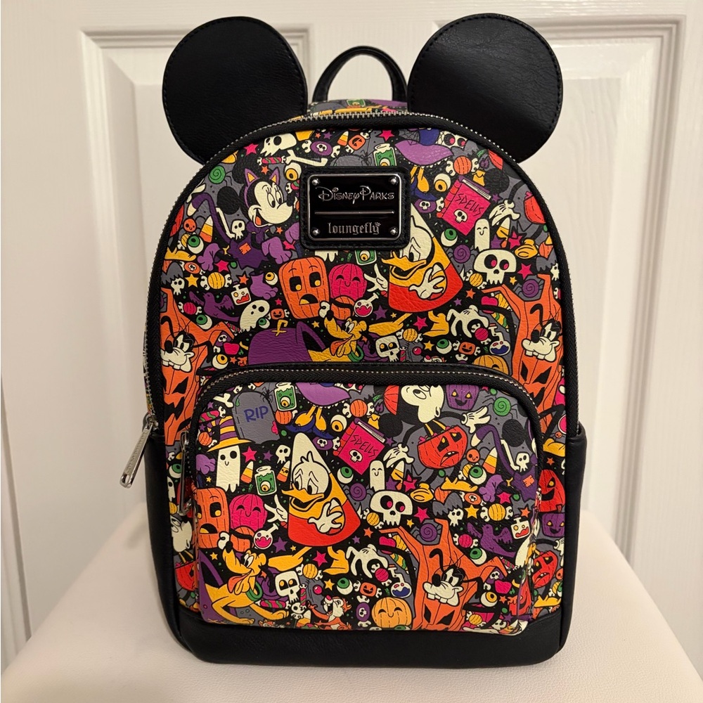 Disney Parks Loungefly Halloween Mini Backpack